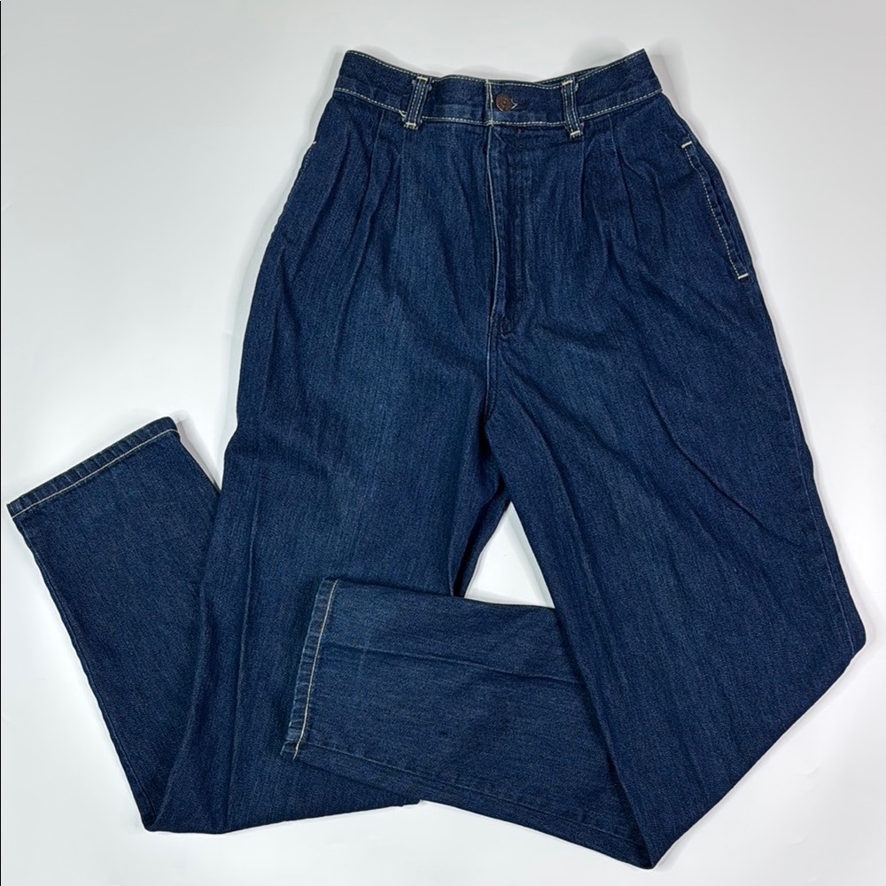 Vintage Levi's High Rise Trouser Jeans Size 24x33